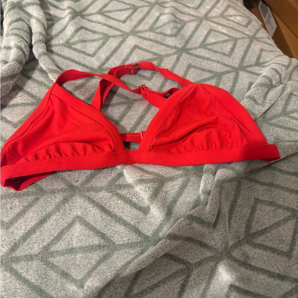 Red Triangle Bralette